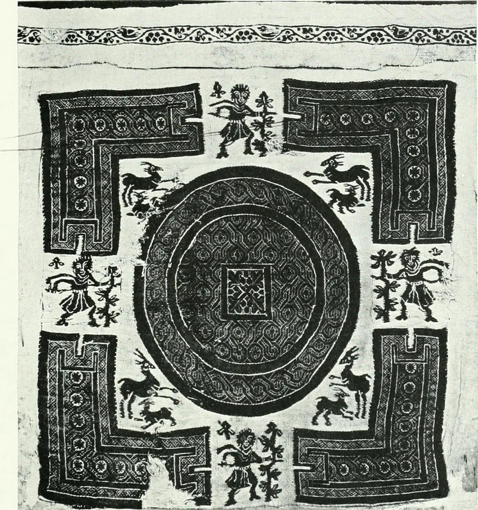 An illustration from Catalogue of textiles from burying-grounds in Egypt, 1920, leaf 176
