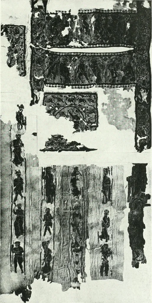 An illustration from Catalogue of textiles from burying-grounds in Egypt, 1920, leaf 178