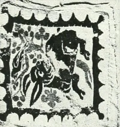 An illustration from Catalogue of textiles from burying-grounds in Egypt, 1920, leaf 181