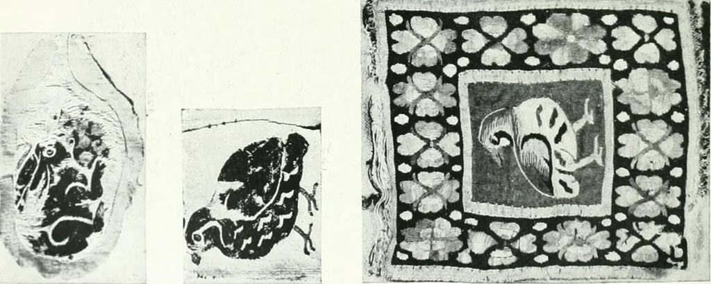 An illustration from Catalogue of textiles from burying-grounds in Egypt, 1920, leaf 181