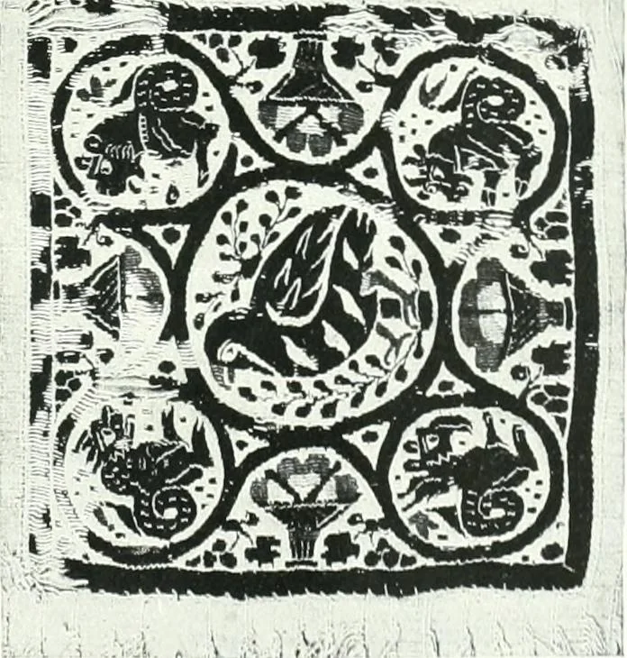 An illustration from Catalogue of textiles from burying-grounds in Egypt, 1920, leaf 182