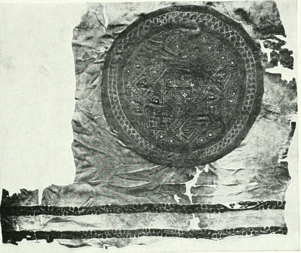 An illustration from Catalogue of textiles from burying-grounds in Egypt, 1920, leaf 184