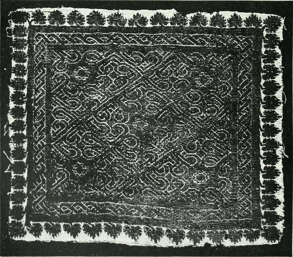 An illustration from Catalogue of textiles from burying-grounds in Egypt, 1920, leaf 187