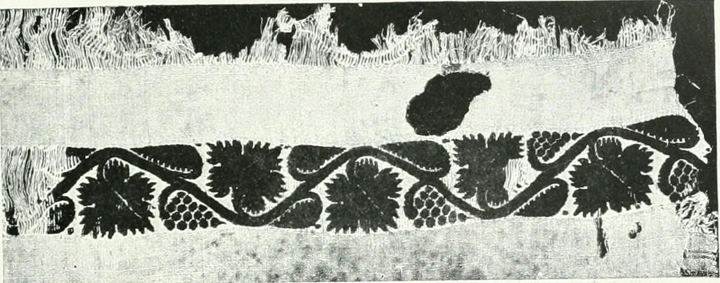 An illustration from Catalogue of textiles from burying-grounds in Egypt, 1920, leaf 188