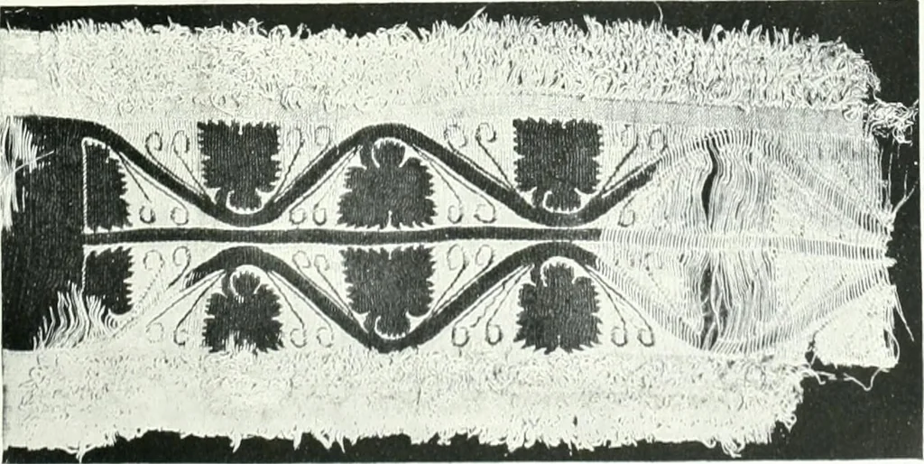 An illustration from Catalogue of textiles from burying-grounds in Egypt, 1920, leaf 188