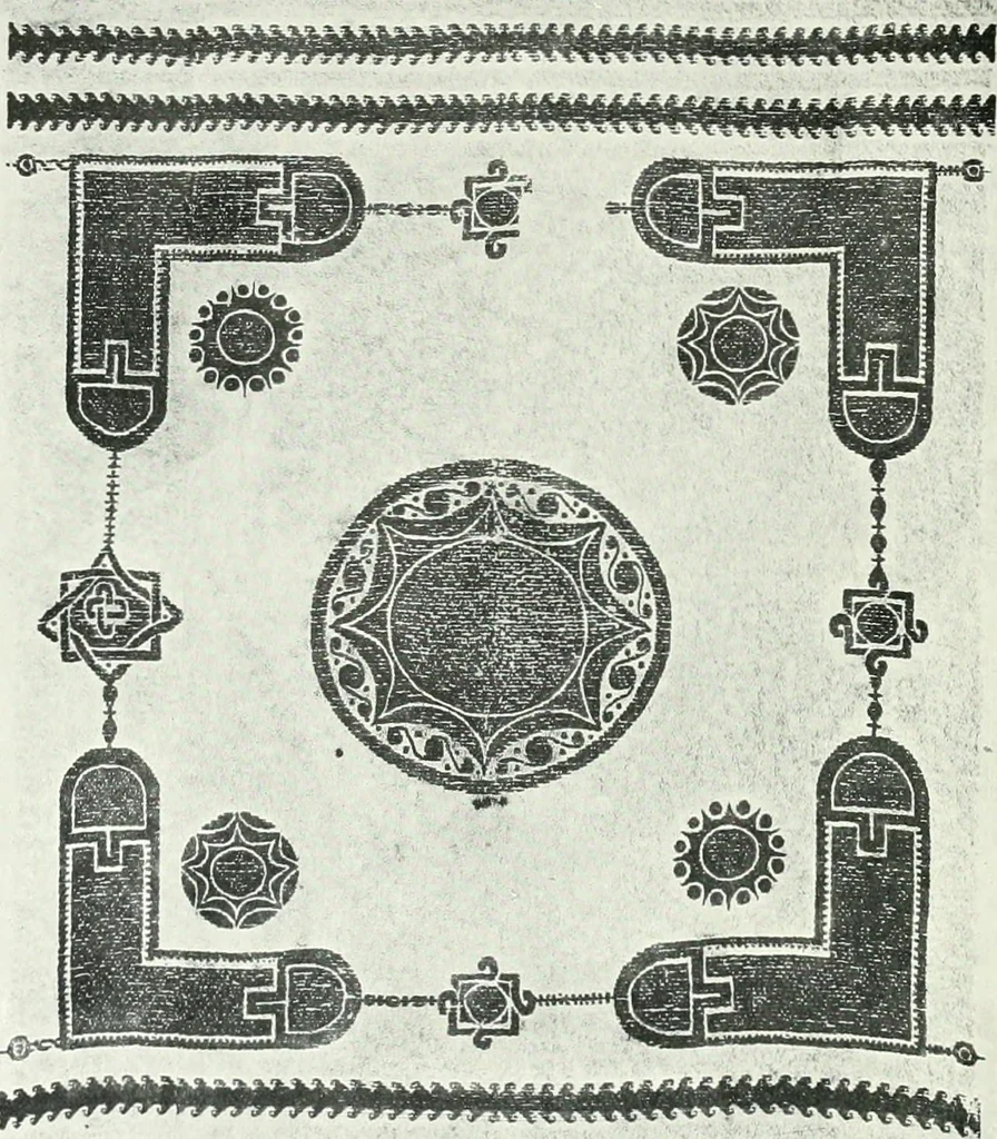 An illustration from Catalogue of textiles from burying-grounds in Egypt, 1920, leaf 5