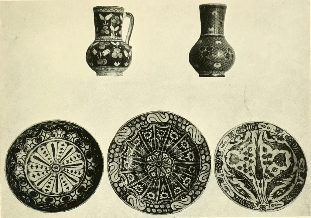 An illustration from Catalogue of an unique collection of Greek and Roman marbles, important gothic sculptures, primitive paintings, ceramics, tapestries and ancient rugs, including two monumental altars and a Greek iconostas, coming from historical collections and gathered in England, France, Austria, Italy and the Levant by a well-known European connoisseur during many years of discriminating collecting. The entire collection of 824 objects to be sold at public auction at the Anderson galleries ... New York city, on January twenty-sixth to twenty-ninth <1921> inclusive, 1921, leaf 180