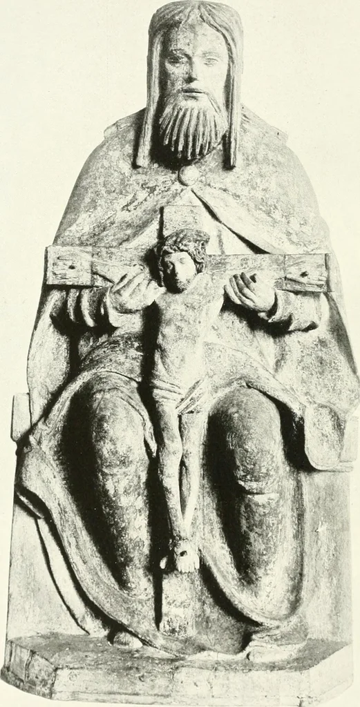 An illustration from Catalogue of an unique collection of Greek and Roman marbles, important gothic sculptures, primitive paintings, ceramics, tapestries and ancient rugs, including two monumental altars and a Greek iconostas, coming from historical collections and gathered in England, France, Austria, Italy and the Levant by a well-known European connoisseur during many years of discriminating collecting. The entire collection of 824 objects to be sold at public auction at the Anderson galleries ... New York city, on January twenty-sixth to twenty-ninth <1921> inclusive, 1921, leaf 189