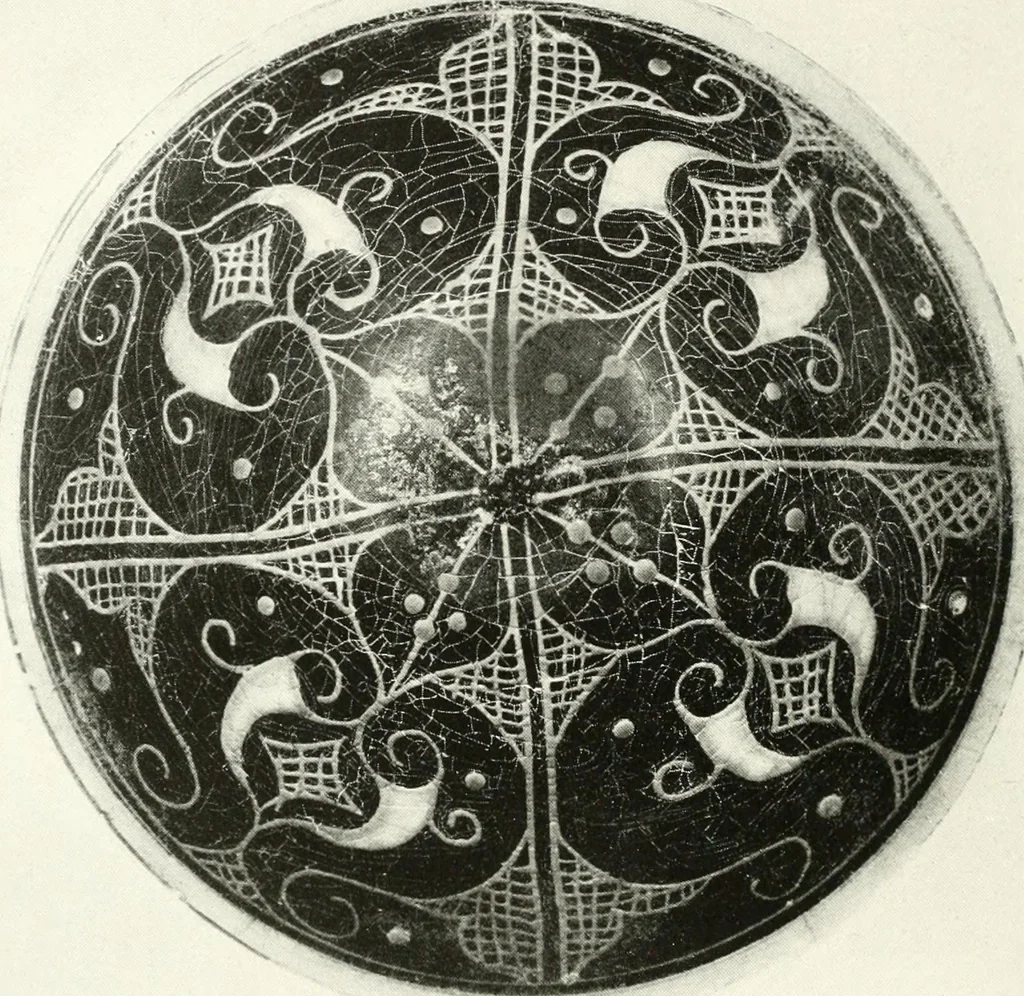 An illustration from Catalogue of an unique collection of Greek and Roman marbles, important gothic sculptures, primitive paintings, ceramics, tapestries and ancient rugs, including two monumental altars and a Greek iconostas, coming from historical collections and gathered in England, France, Austria, Italy and the Levant by a well-known European connoisseur during many years of discriminating collecting. The entire collection of 824 objects to be sold at public auction at the Anderson galleries ... New York city, on January twenty-sixth to twenty-ninth <1921> inclusive, 1921, leaf 211