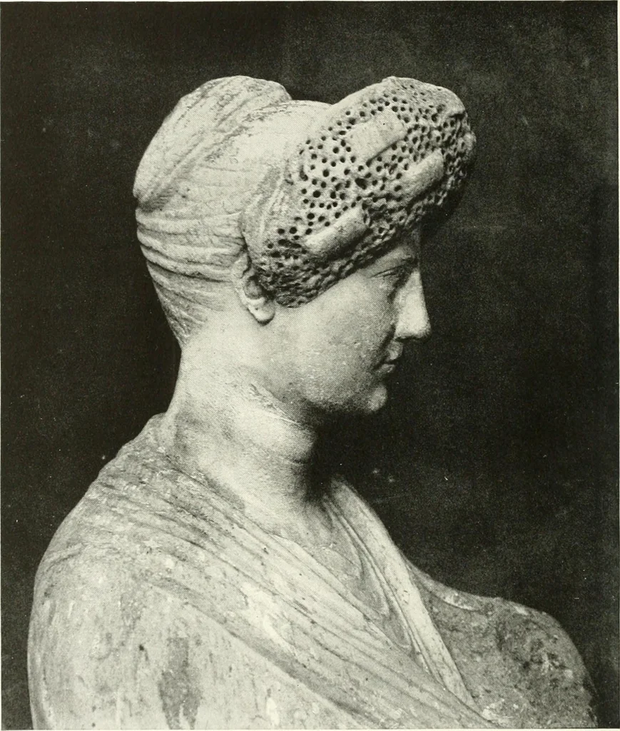 An illustration from Catalogue of an unique collection of Greek and Roman marbles, important gothic sculptures, primitive paintings, ceramics, tapestries and ancient rugs, including two monumental altars and a Greek iconostas, coming from historical collections and gathered in England, France, Austria, Italy and the Levant by a well-known European connoisseur during many years of discriminating collecting. The entire collection of 824 objects to be sold at public auction at the Anderson galleries ... New York city, on January twenty-sixth to twenty-ninth <1921> inclusive, 1921, leaf 225