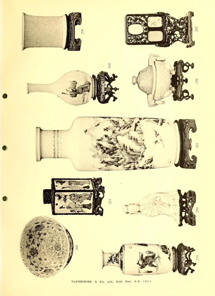 An illustration from Catalogue of a valuable collection of Japanese works of art, 1911, leaf 11