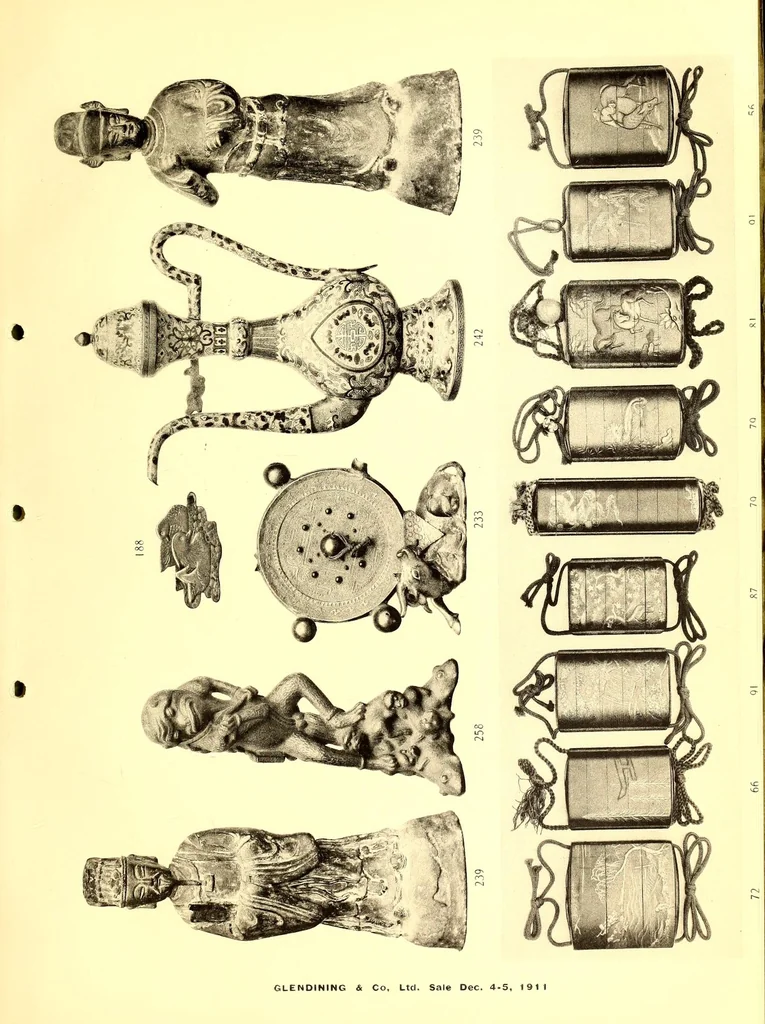 An illustration from Catalogue of a valuable collection of Japanese works of art, 1911, leaf 5