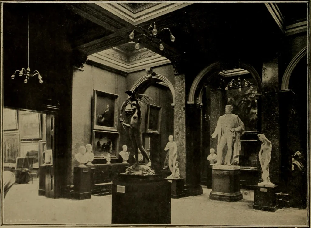 An illustration from Catalogue of the Walker Art Gallery; edited with an introduction and notes, 1906, leaf 11