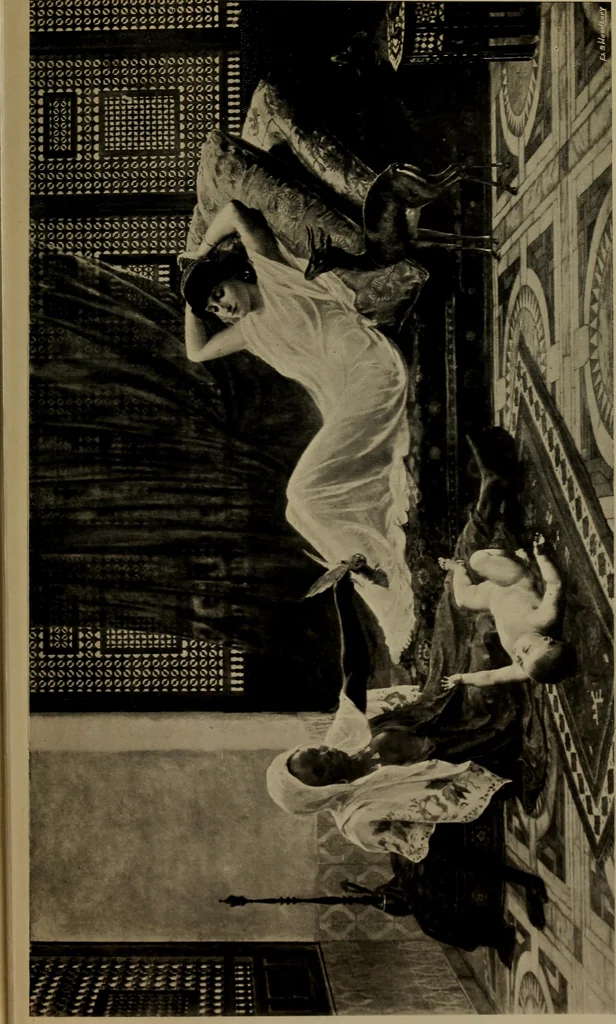 An illustration from Catalogue of the Walker Art Gallery; edited with an introduction and notes, 1906, leaf 14