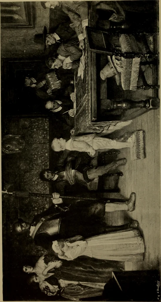An illustration from Catalogue of the Walker Art Gallery; edited with an introduction and notes, 1906, leaf 15