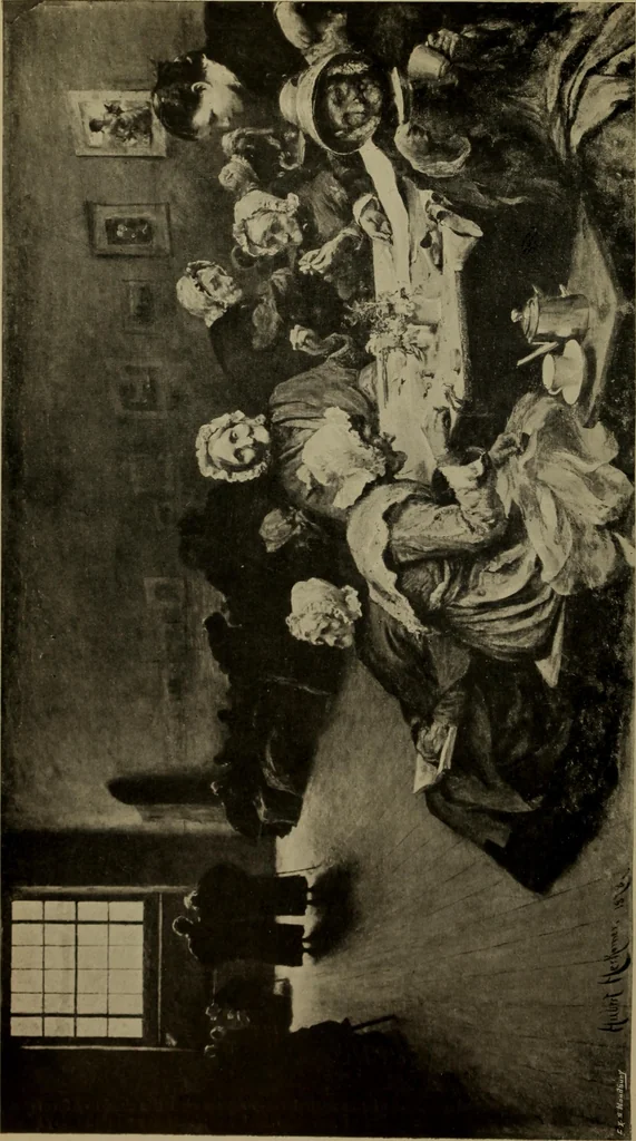 An illustration from Catalogue of the Walker Art Gallery; edited with an introduction and notes, 1906, leaf 17