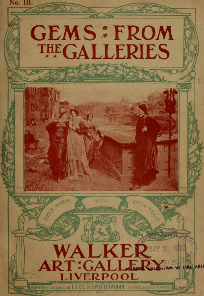 An illustration from Catalogue of the Walker Art Gallery; edited with an introduction and notes, 1906, leaf 2