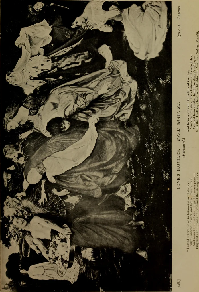An illustration from Catalogue of the Walker Art Gallery; edited with an introduction and notes, 1906, leaf 34