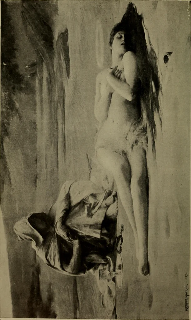 An illustration from Catalogue of the Walker Art Gallery; edited with an introduction and notes, 1906, leaf 39