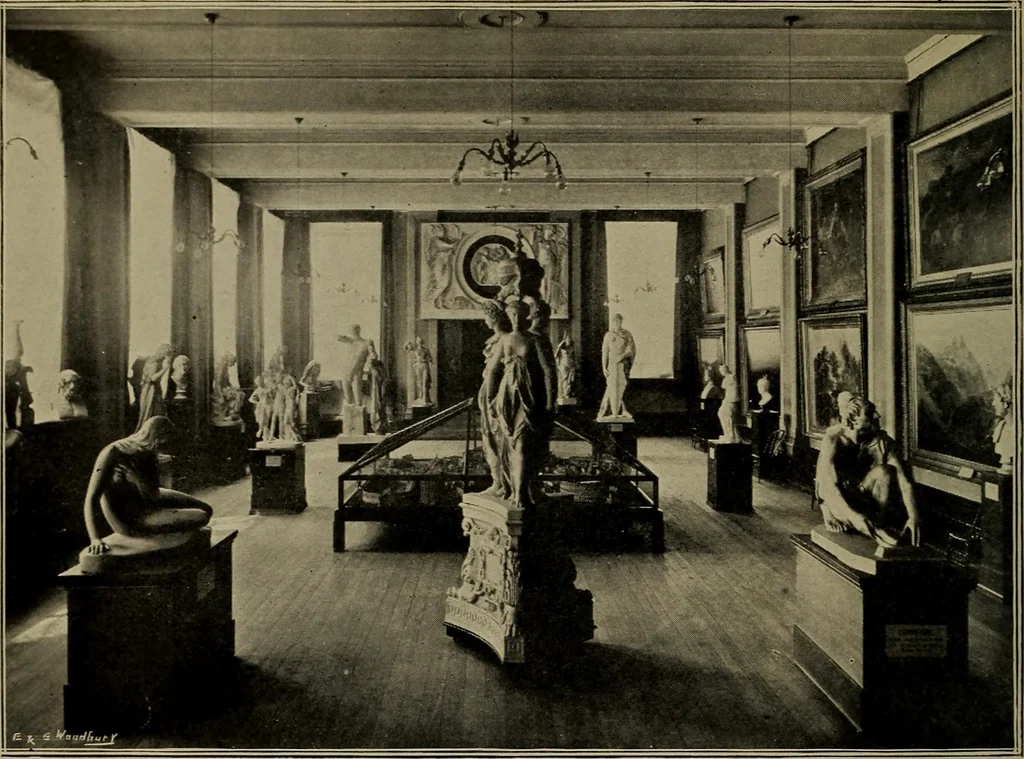 An illustration from Catalogue of the Walker Art Gallery; edited with an introduction and notes, 1906, leaf 43