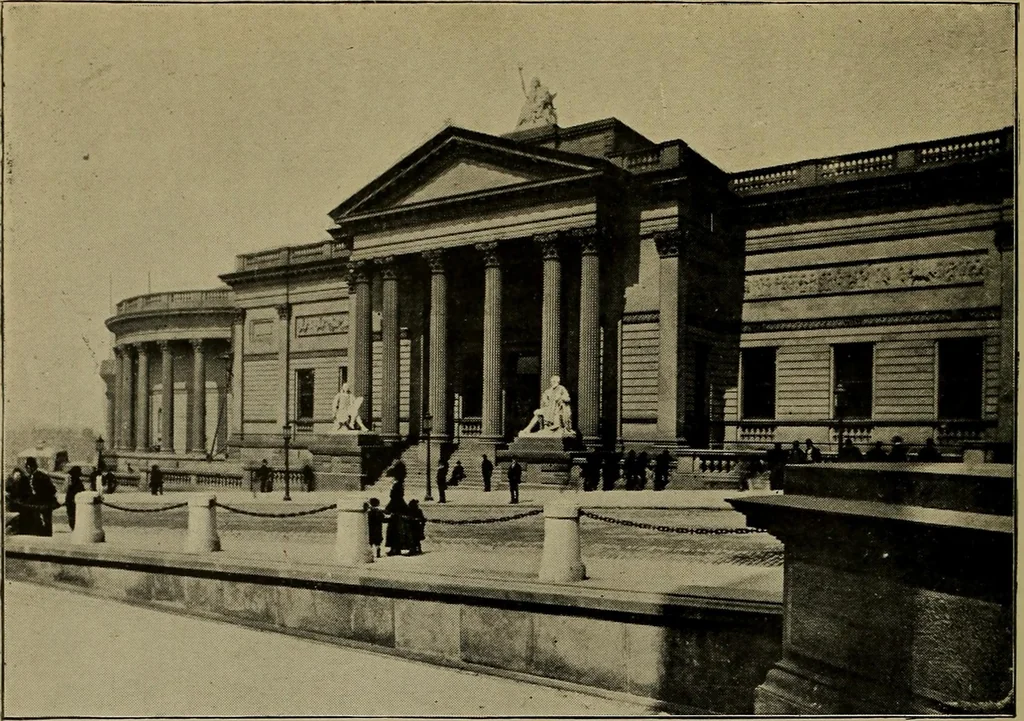 An illustration from Catalogue of the Walker Art Gallery; edited with an introduction and notes, 1906, leaf 7
