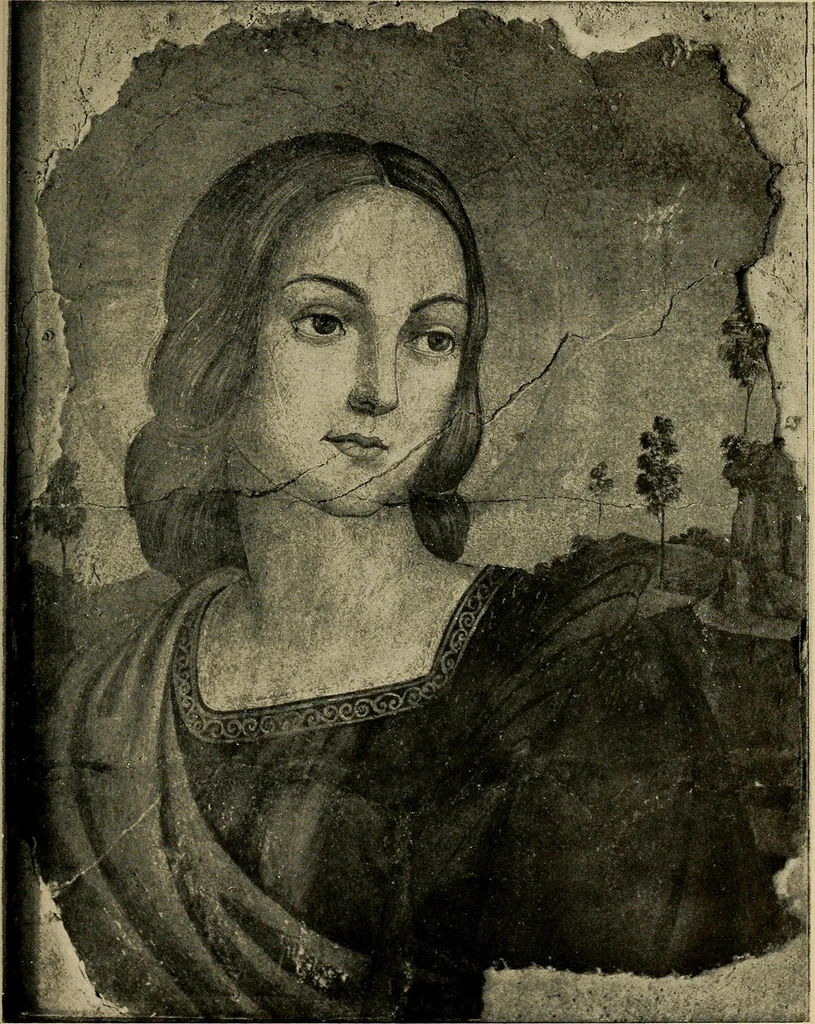 An illustration from Catalogue of the Wightman Memorial Art Gallery in the library of the University of Notre Dame, 1900, leaf 110