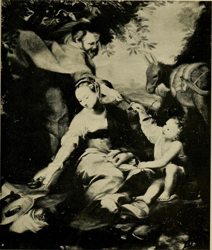An illustration from Catalogue of the Wightman Memorial Art Gallery in the library of the University of Notre Dame, 1900, leaf 52