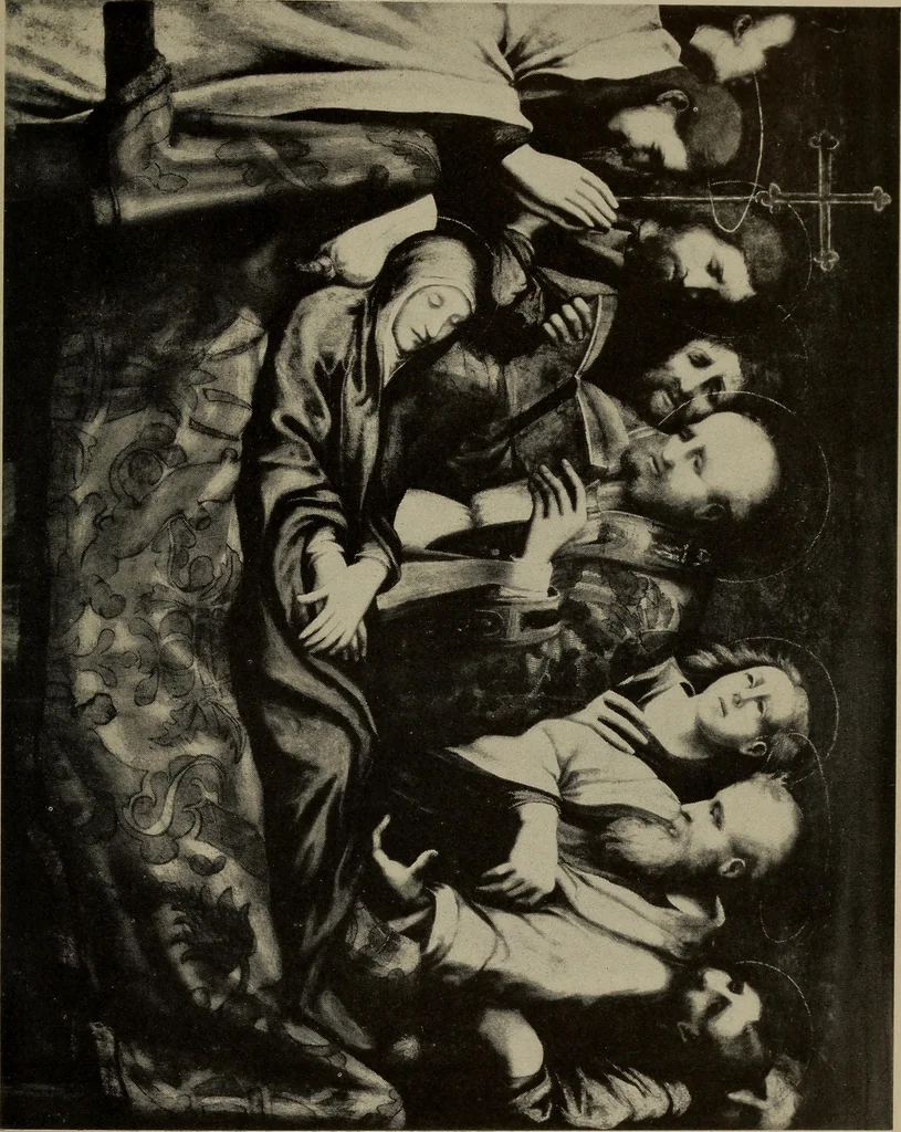 An illustration from Catalogue of the Wightman Memorial Art Gallery in the library of the University of Notre Dame, 1900, leaf 82