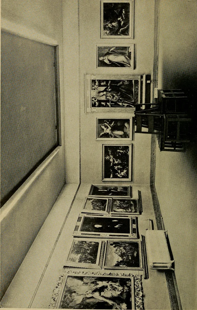 An illustration from Catalogue of the Wightman Memorial Art Gallery in the library of the University of Notre Dame, 1900, leaf 9