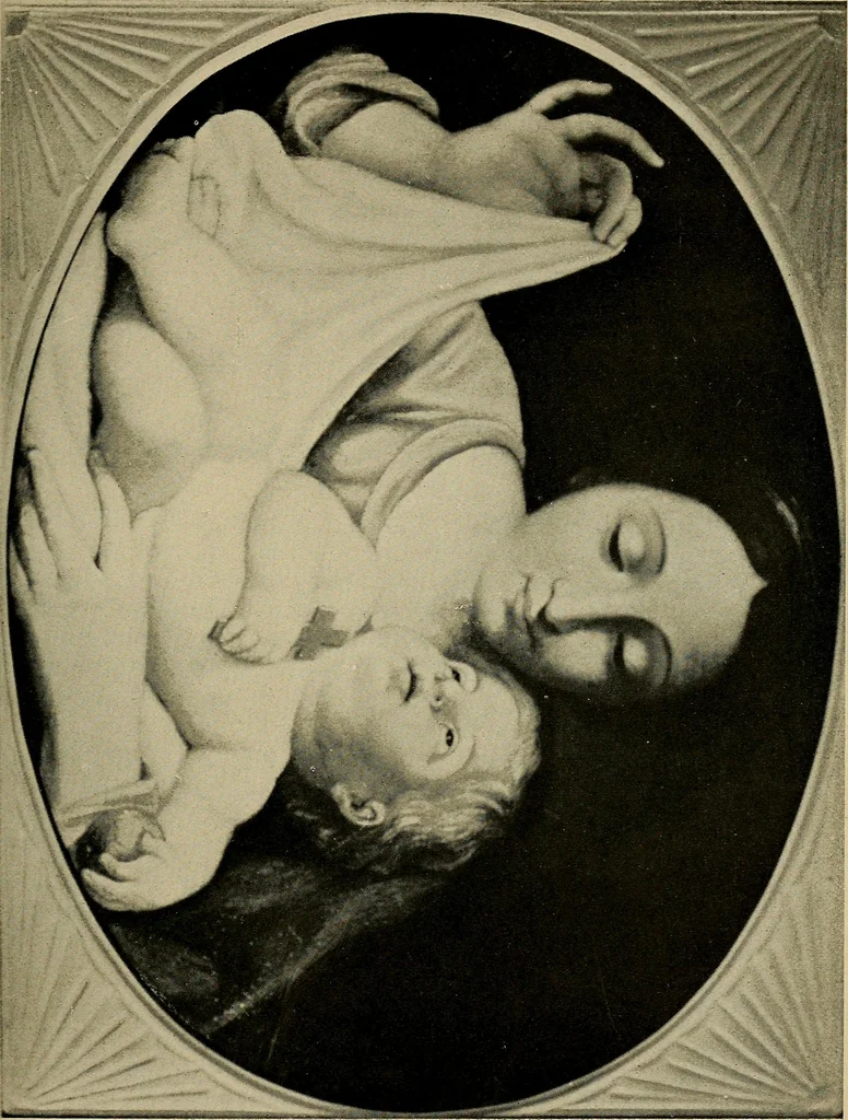 An illustration from Catalogue of the Wightman Memorial Art Gallery in the library of the University of Notre Dame, 1900, leaf 98