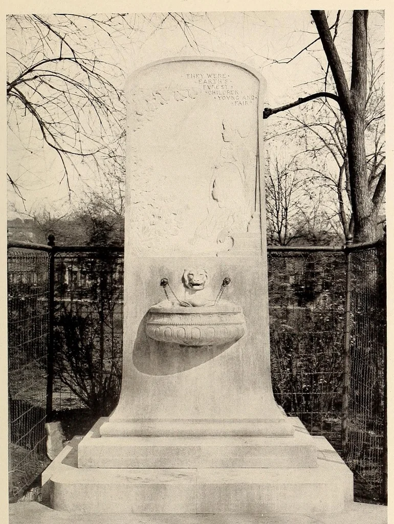 An illustration from Catalogue of the works of art belonging to the city of New York, 1909, leaf 459
