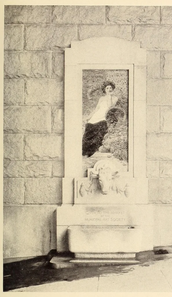 An illustration from Catalogue of the works of art belonging to the city of New York, 1909, leaf 43