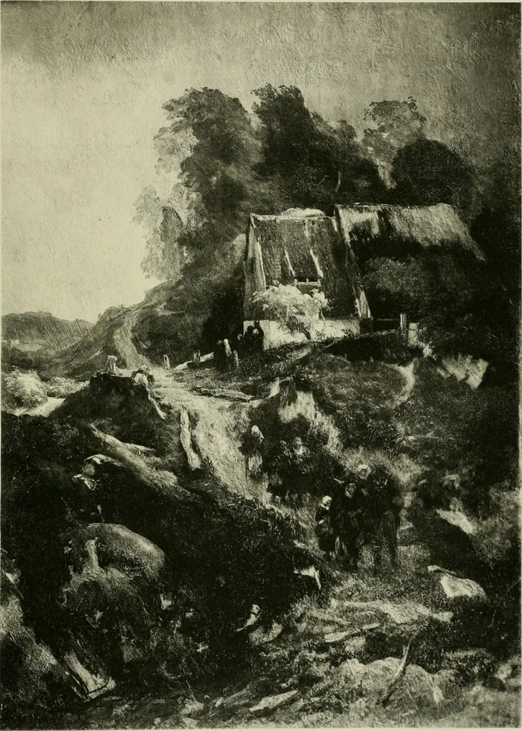 An illustration from Catalogue of works of art ... also views of the summer and winter homes, 1884, leaf 140