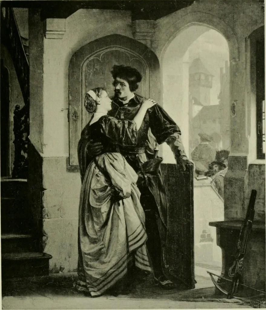 An illustration from Catalogue of works of art ... also views of the summer and winter homes, 1884, leaf 144