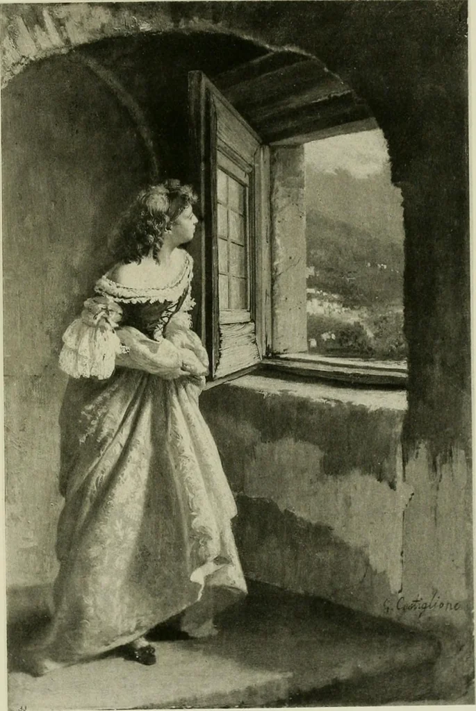 An illustration from Catalogue of works of art ... also views of the summer and winter homes, 1884, leaf 152