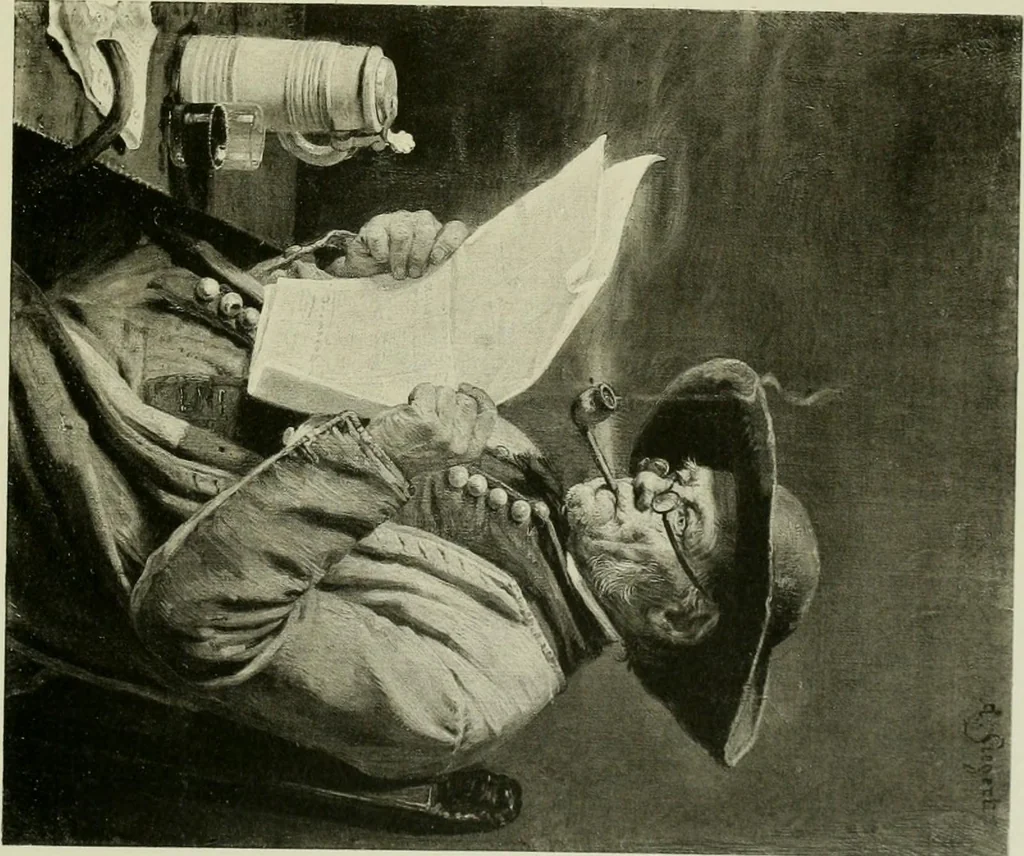 An illustration from Catalogue of works of art ... also views of the summer and winter homes, 1884, leaf 184