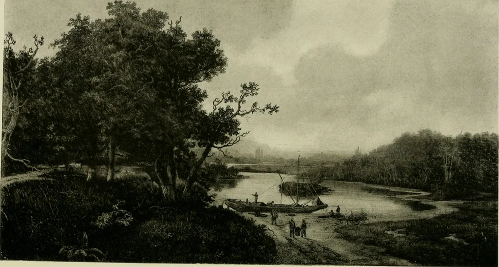 An illustration from Catalogue of works of art ... also views of the summer and winter homes, 1884, leaf 236