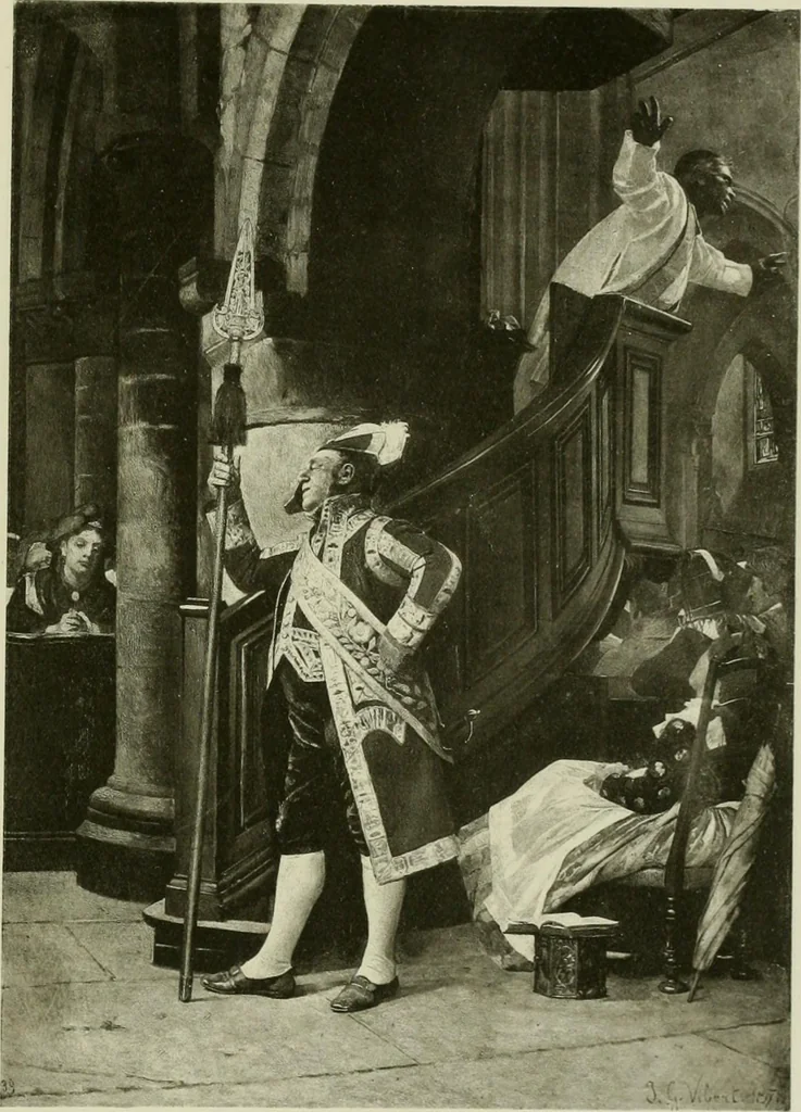 An illustration from Catalogue of works of art ... also views of the summer and winter homes, 1884, leaf 260