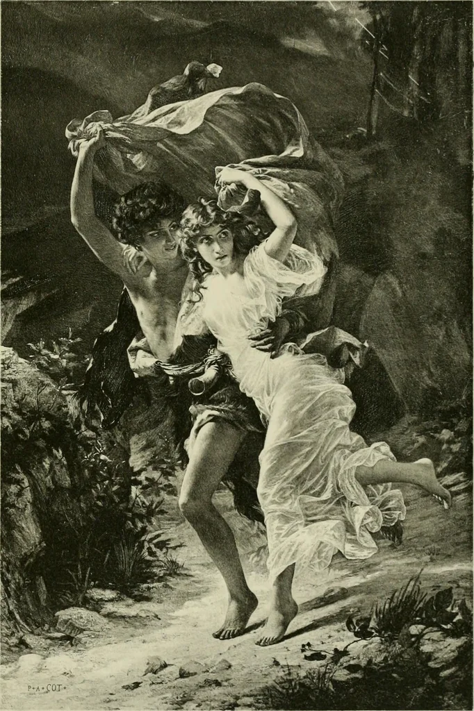 An illustration from Catalogue of works of art ... also views of the summer and winter homes, 1884, leaf 292