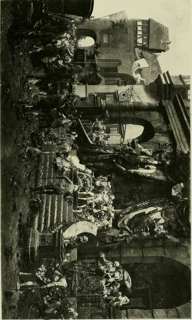 An illustration from Catalogue of works of art ... also views of the summer and winter homes, 1884, leaf 296