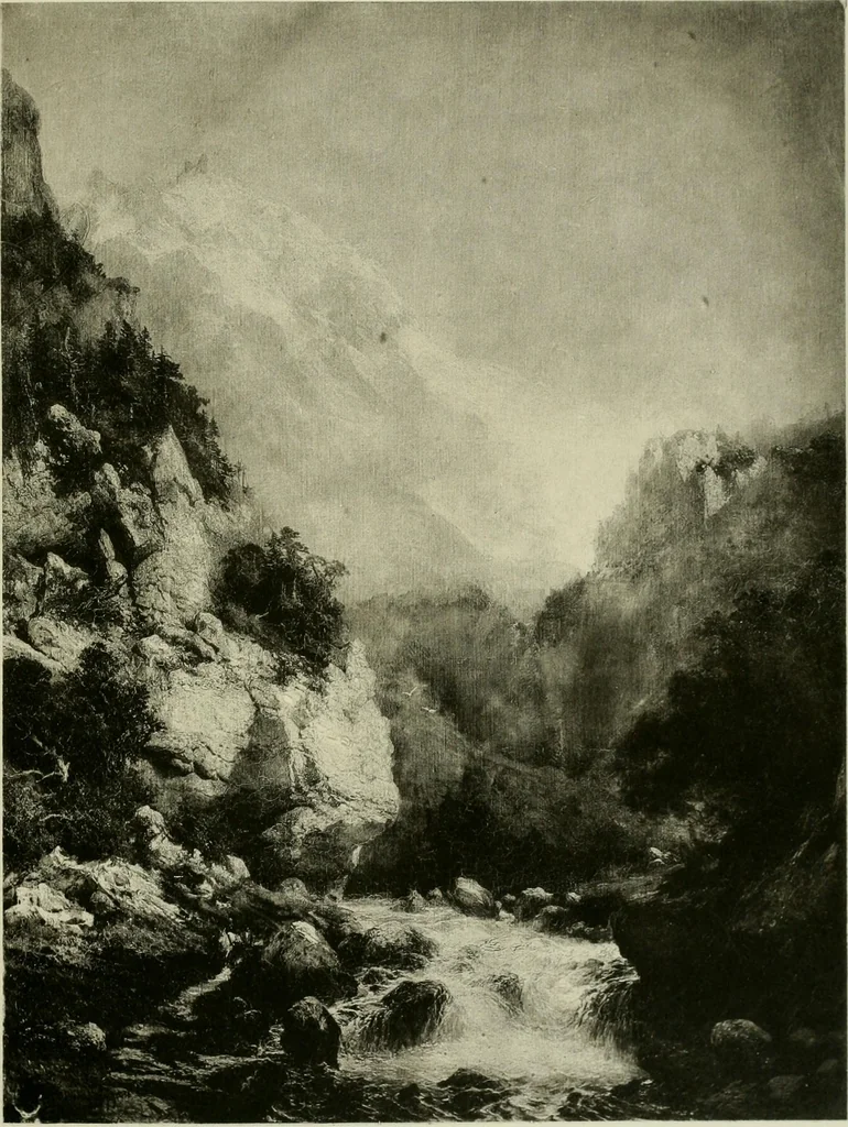 An illustration from Catalogue of works of art ... also views of the summer and winter homes, 1884, leaf 352