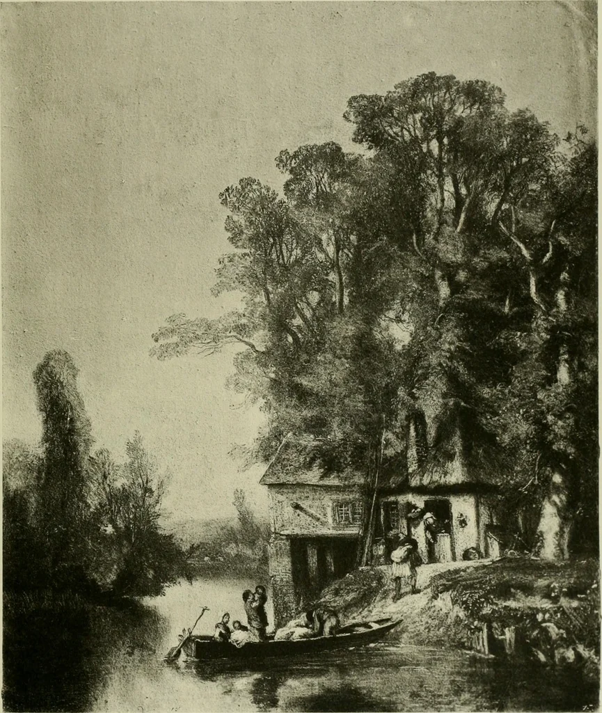 An illustration from Catalogue of works of art ... also views of the summer and winter homes, 1884, leaf 404