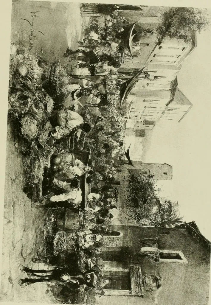 An illustration from Catalogue of works of art ... also views of the summer and winter homes, 1884, leaf 436