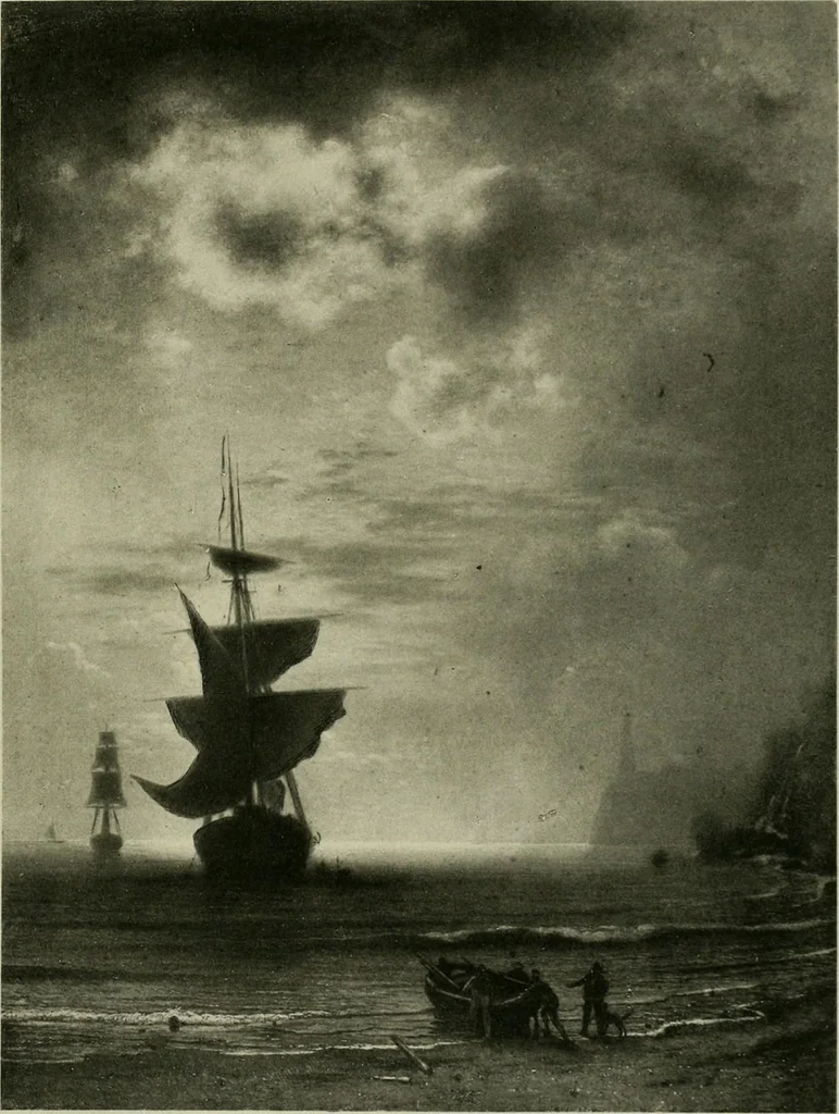An illustration from Catalogue of works of art ... also views of the summer and winter homes, 1884, leaf 460