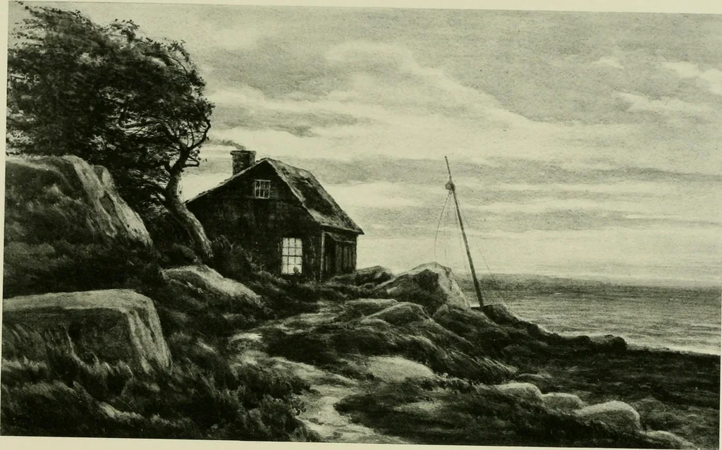 An illustration from Catalogue of works of art ... also views of the summer and winter homes, 1884, leaf 536