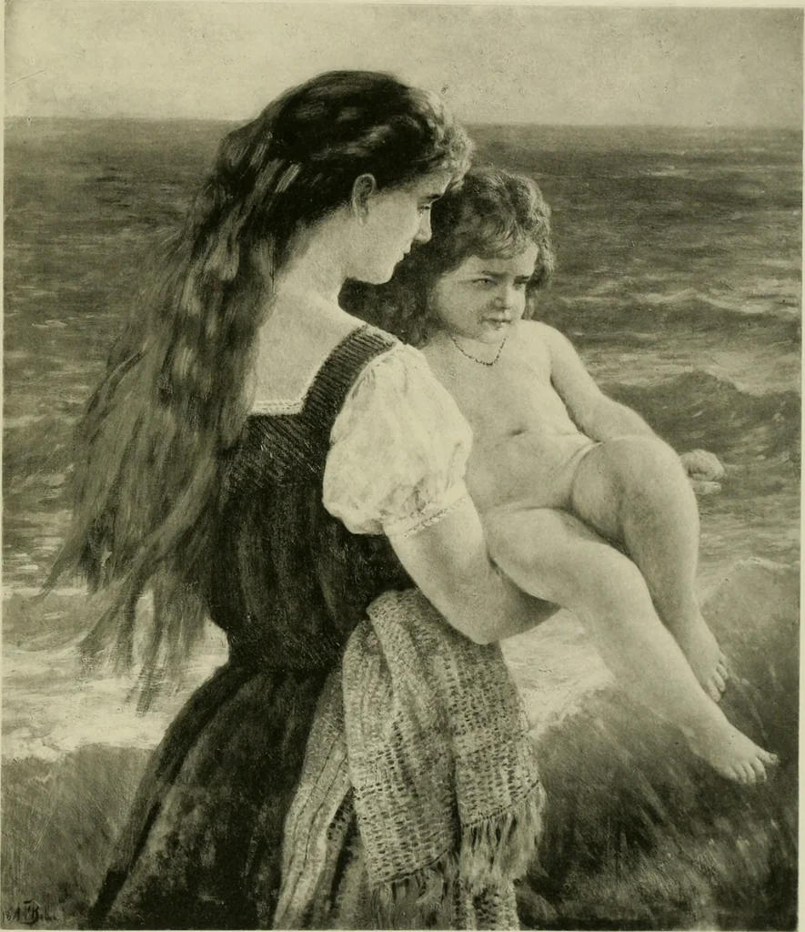 An illustration from Catalogue of works of art ... also views of the summer and winter homes, 1884, leaf 548
