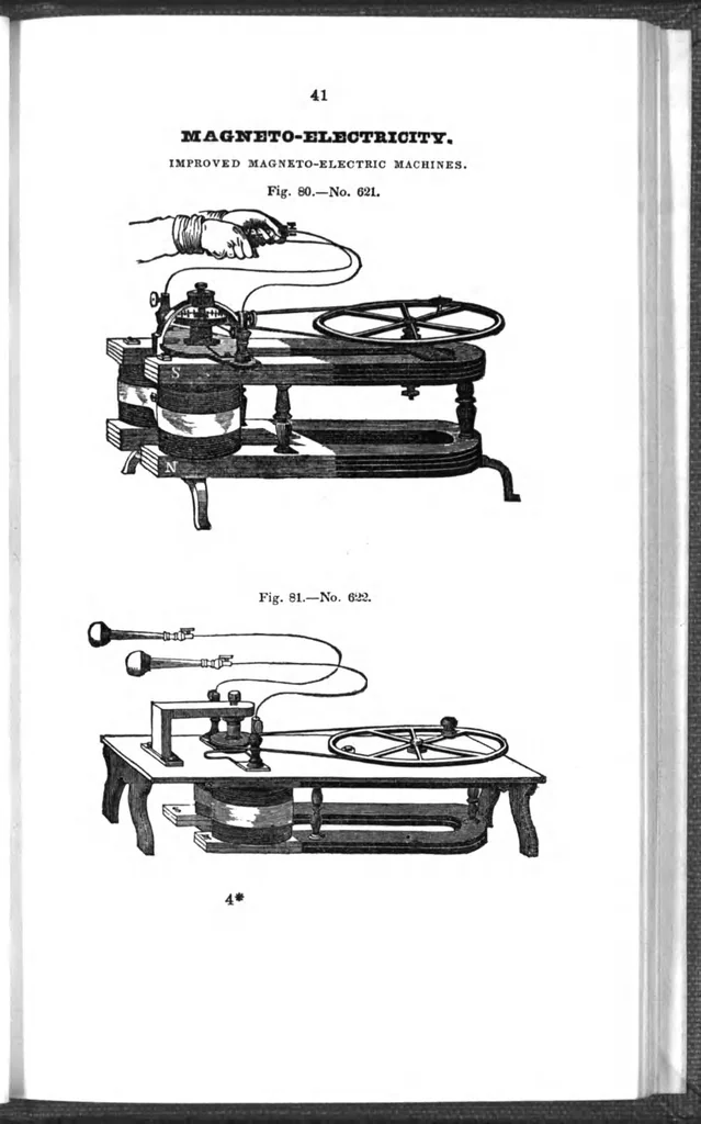 An illustration from A catalogue of philosophical, astronomical, chemical and electrical apparatus, 1846, leaf 41