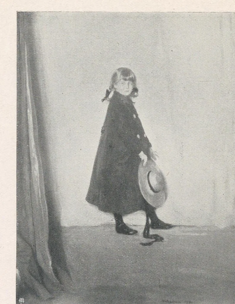 An illustration from A catalogue of the pictures, drawings, prints and sculpture at the third exhibition of the International Society of Sculptors, Painters & Gravers, held in the galleries, 191 Piccadilly, October 7th to December 10th, 1901, 1901, leaf 102