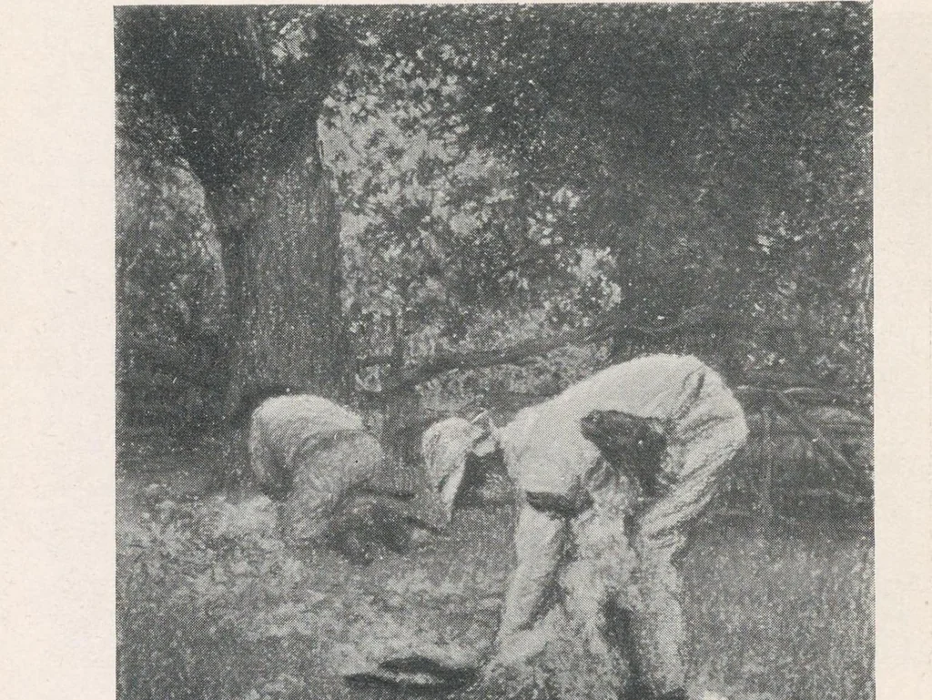 An illustration from A catalogue of the pictures, drawings, prints and sculpture at the third exhibition of the International Society of Sculptors, Painters & Gravers, held in the galleries, 191 Piccadilly, October 7th to December 10th, 1901, 1901, leaf 128