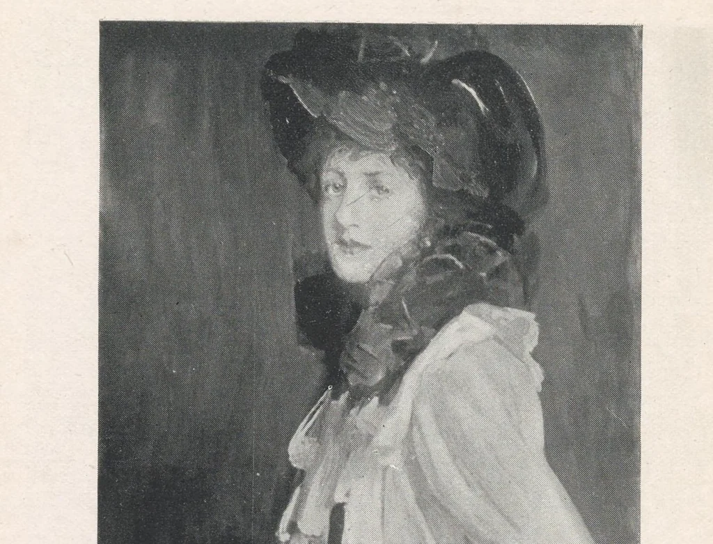 An illustration from A catalogue of the pictures, drawings, prints and sculpture at the third exhibition of the International Society of Sculptors, Painters & Gravers, held in the galleries, 191 Piccadilly, October 7th to December 10th, 1901, 1901, leaf 134